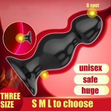 Large Anal Beads Monster Big Jumbo Butt Plug Dildo Suction Cup Sex Toy Women Men