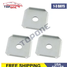 3 x Dual Mulching Blade Adapters w/o Blades Fits all standard Commercial Mower.