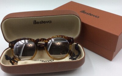 Illesteva sunglasses brand new in box Amazon.com: Illesteva Sunglasses Bogota - Black/Grey Flat  main image 4