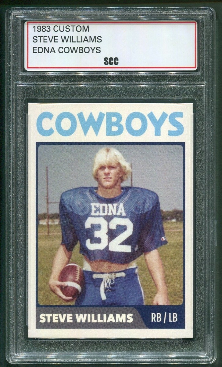 Custom 1983 Steve 'Stone Cold Austin' Williams Cowboys High School