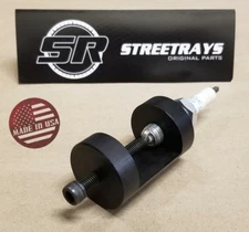 [SR] M12 Spark Plug Gapper Tool Gap Gapping Tool Sparkplug 12mm Gapper (BLACK)