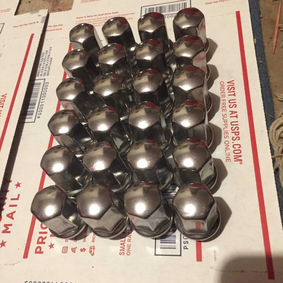 GMC Acadia Chevy Traverse Buick Enclave Outlook Acero Inoxidable 14x1.5 NTO Tuercas Foto 3 de 4