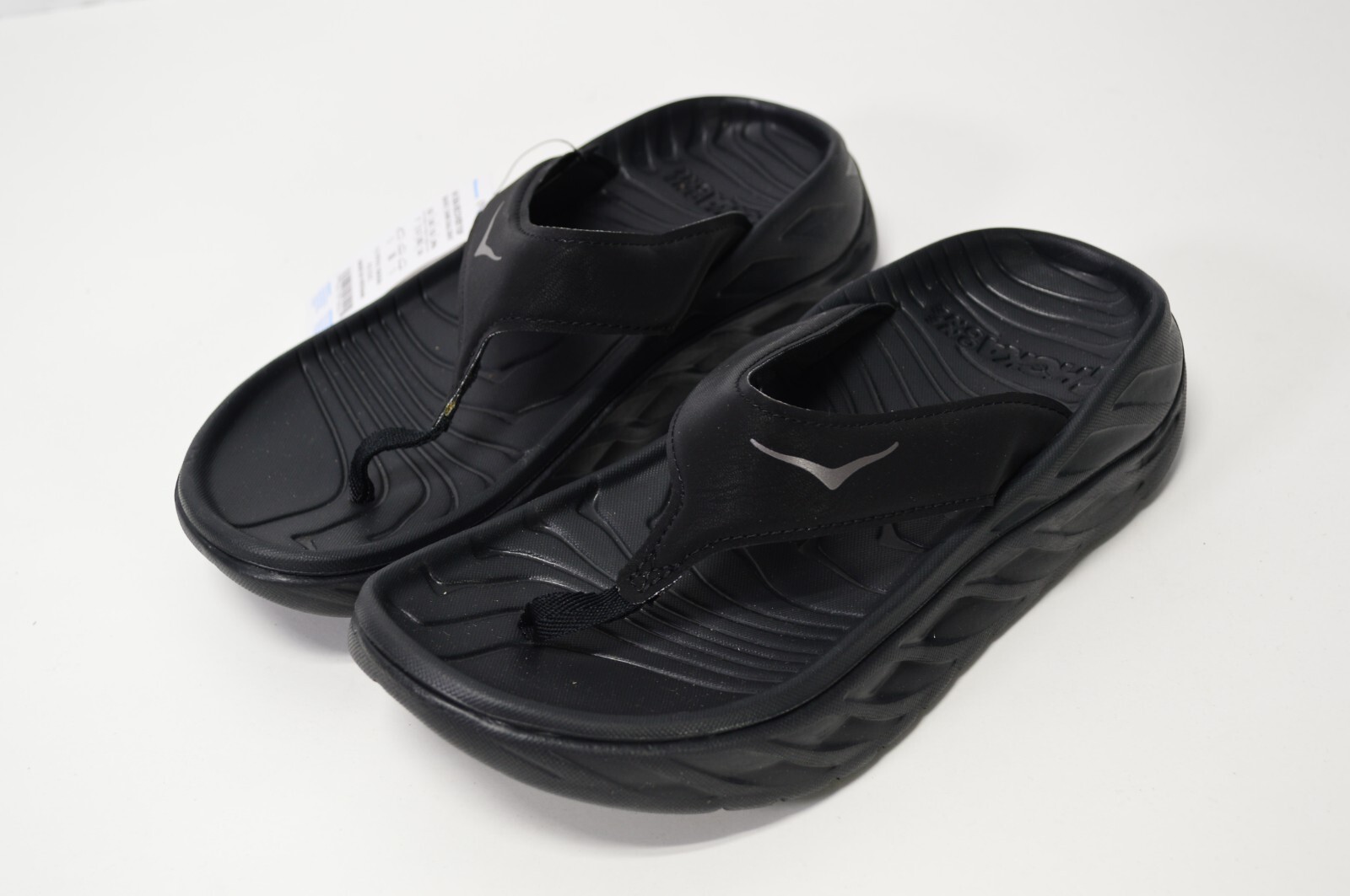 Hoka One One Black Ora Recovery Flip Sandals Women's 7 M for sale online |  eBay