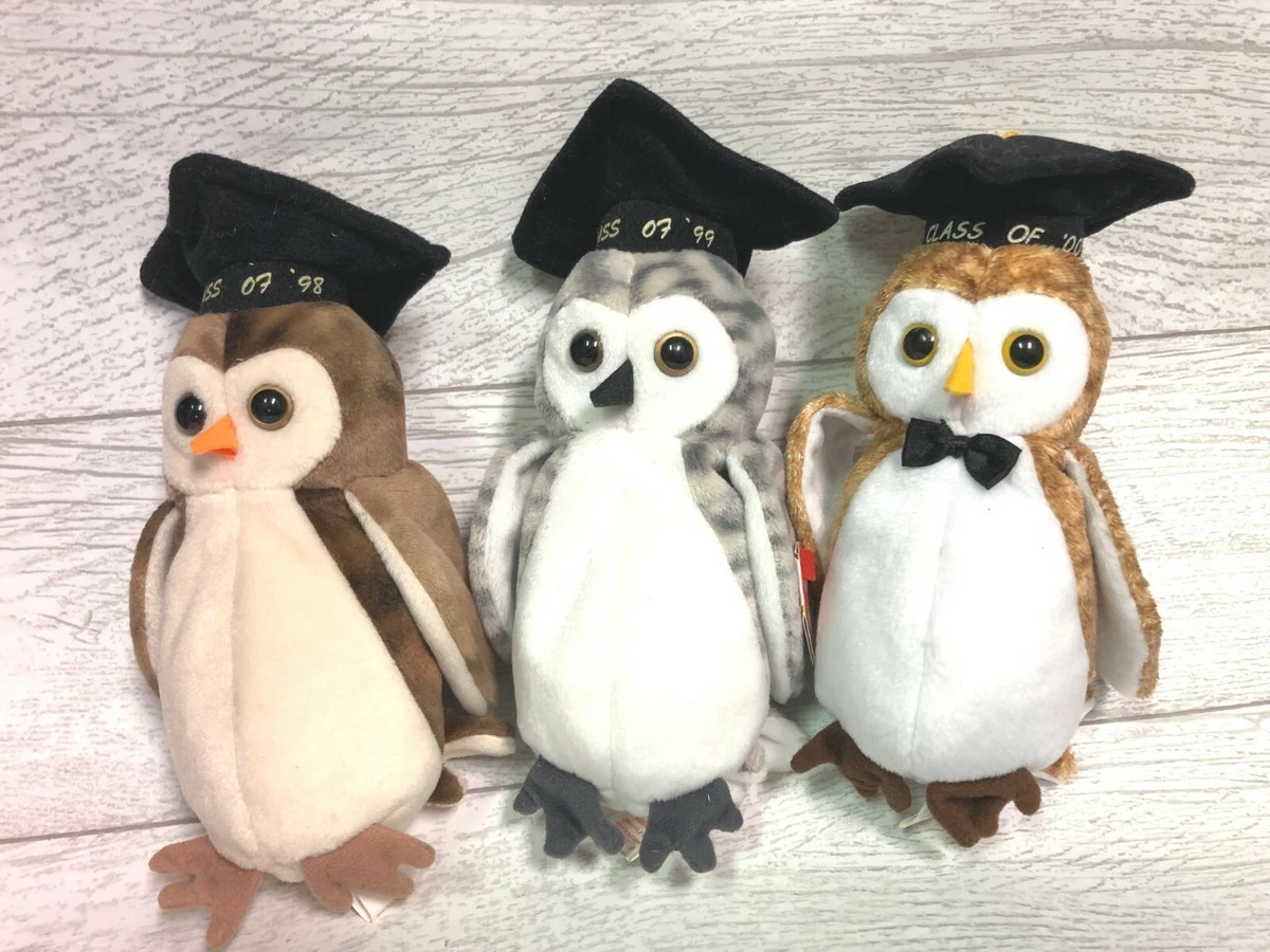 Wise the owl beanie baby sale value