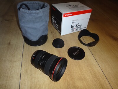 Canon EF 16-35 mm f/2.8 L II USM Weitwinkel Ultrasonic Objektiv NEU & OVP