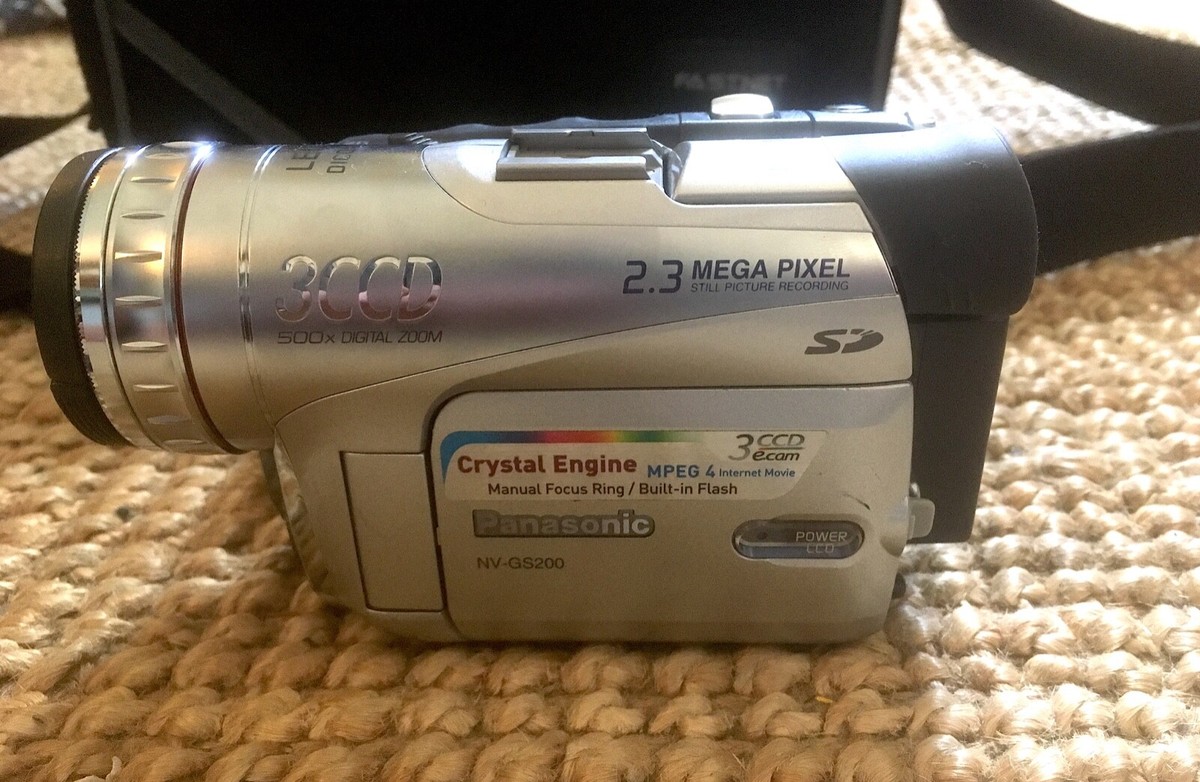 ☆Panasonic 3CCD miniDV NV-GS100K ダビング・再生☆ミニDVテープ