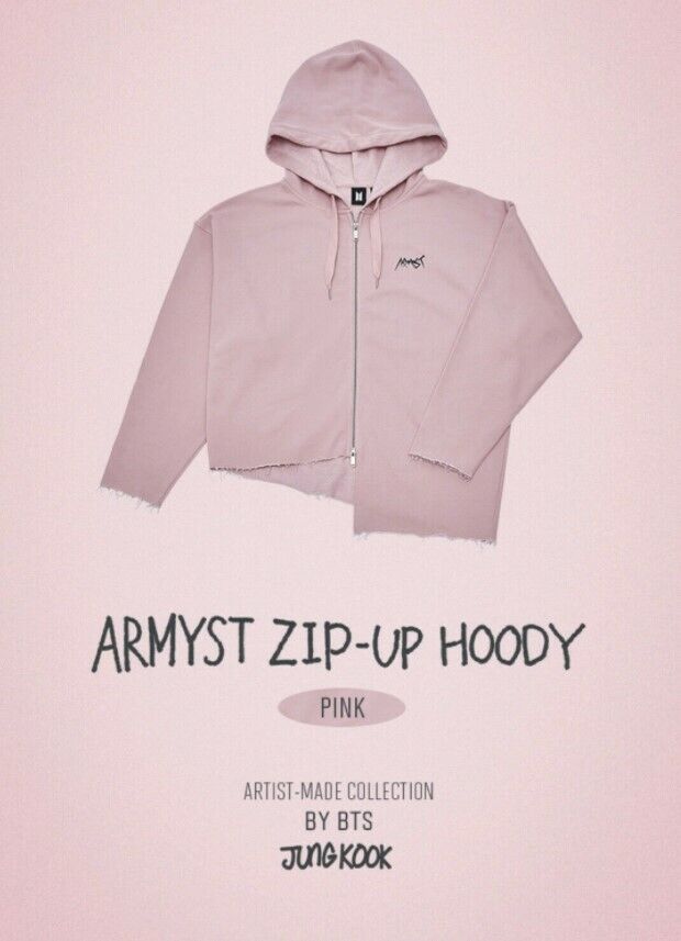 BTS JUNGKOOK ARMYST Hoody ARTIST MADE COLLECTION BY BTS : JK + DHL