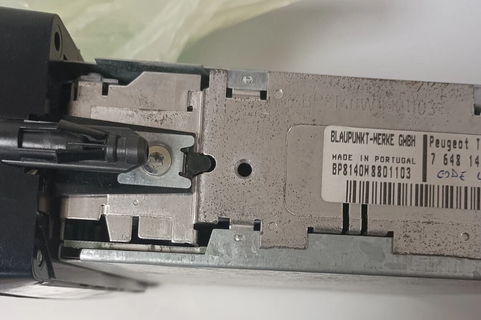 Autoradio originale cassette peugeot 206 prima serie 1999 vintage - Immagine 4 di 4