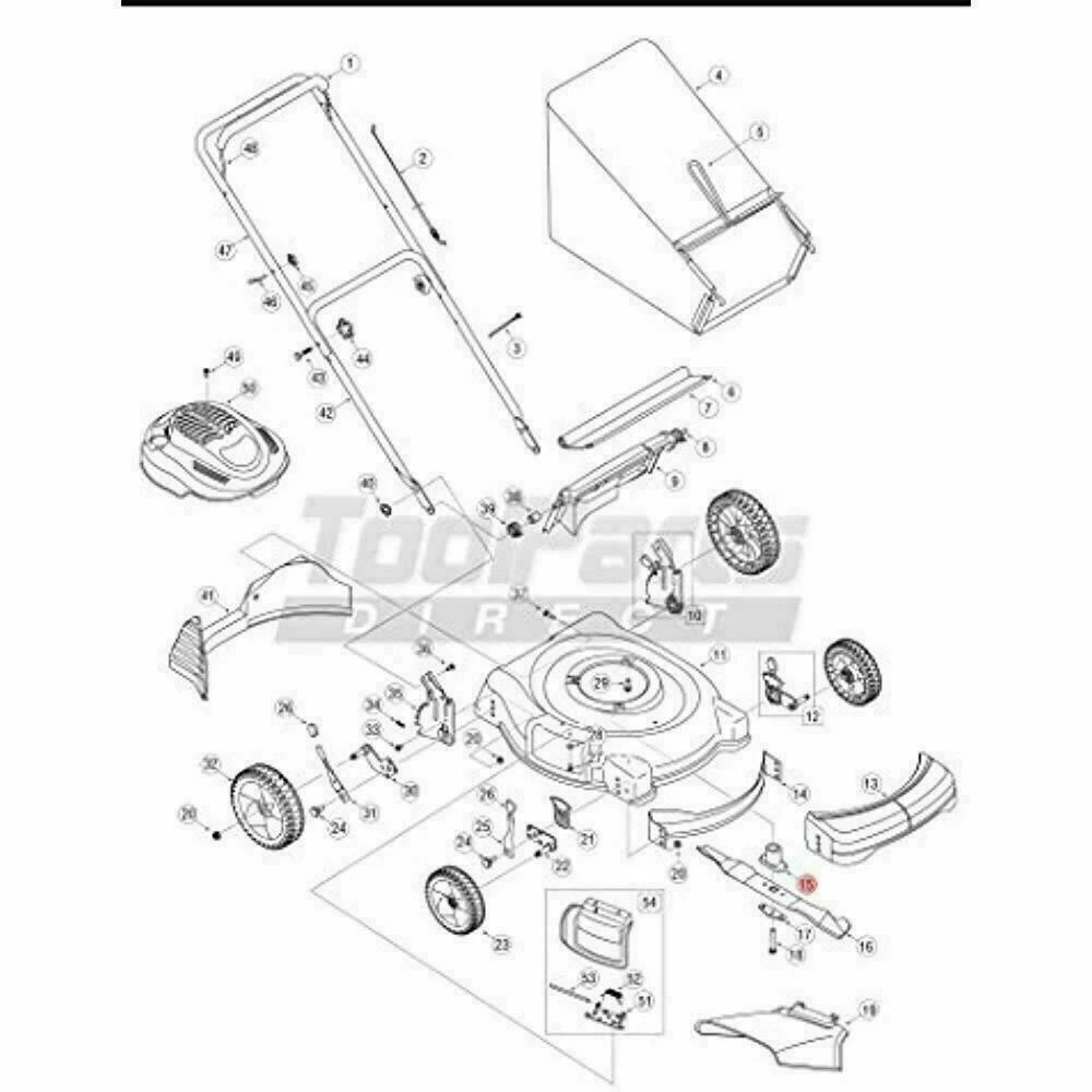 Lawnmower Blade Adapter For YardMan MTD Troy Bilt Honda GCV160 Toro Walk Mower
