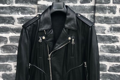 Balmain Homme AW10 レザーヨーク　ダウンジャケット　46 s-l400.jpg