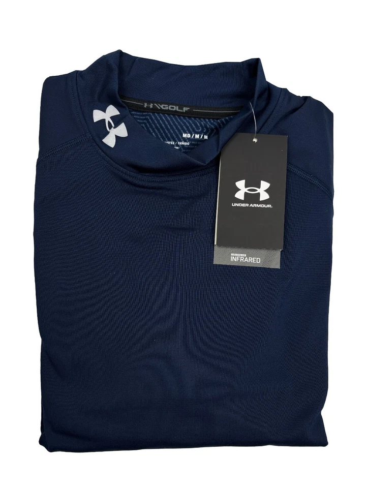 Under Armour Golf CGI Mock Neck Base Layer RRP£60 Cold Gear Infrared - Image 2 of 4