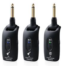 2.4Ghz Guitar Bass Transmitter and Receiver for Electric Musical Instruments USA