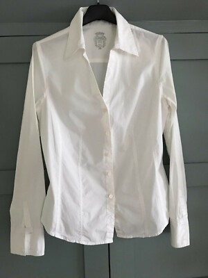 Lerros Damen Bluse Basic Style Gr.36 weiß - Top Zustand Bluse Damenkleidung