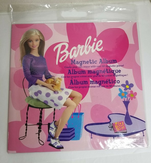 Barbie Dolls Album Book Mattel 40+ Pieces NEW in Package