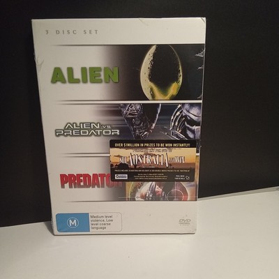 Predator Dvd R4 ALIEN / ALIEN vs. PREDATOR / PREDATOR (3 × DVD) (R4) (BRAND NEW ...
