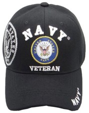 U.S. Navy, Emblem, Veteran, Emblem shadow, black hat
