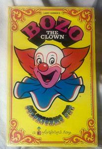 Bozo The Clown Colorforms Toy Playset Larry Harmon's 1972 Vintage Opened Unused