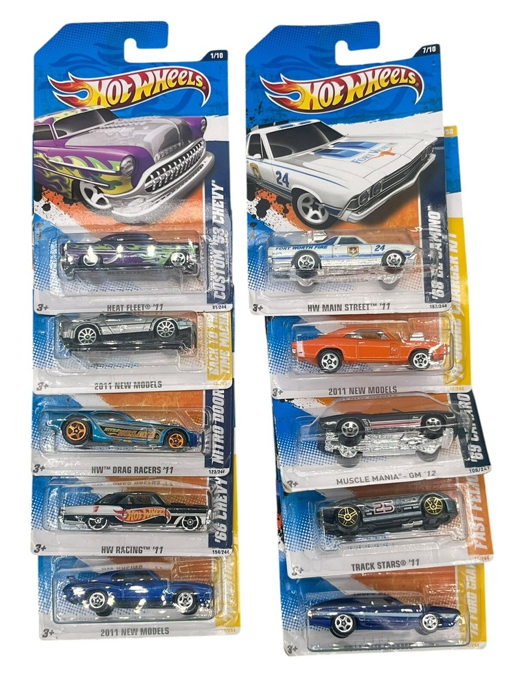 Lot Of 10 Hot Wheels
