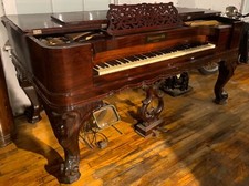 AM680 Antique Stevenson & Co. Square Grand Pi...