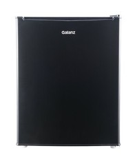 Mini Refrigerator 2.7 Cu Ft Black Single Door Small Fridge for Dorm Office 