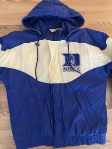 university blue jacket