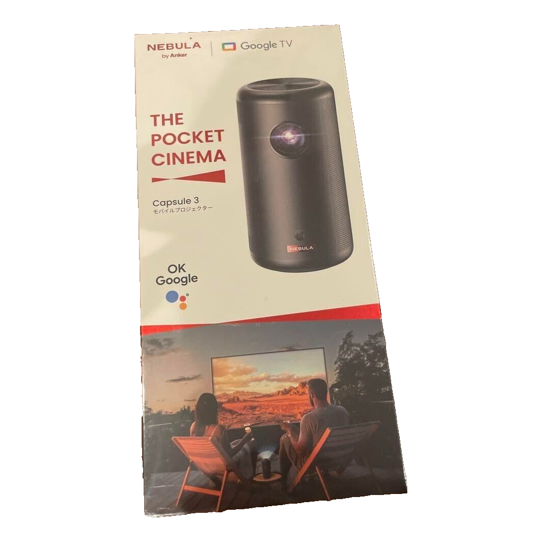 Anker NEBULA Capsule 3 Projector + Capsule Series Travel Bracket