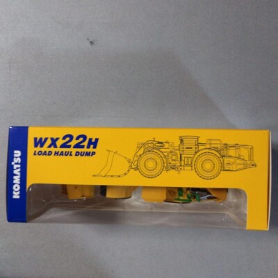 コマツ WA600 1/50 WX22H 1/87 CAT 745 1/64 Komatsu Official Diecast Model WX22H Load Haul Dump 1:87 Scale