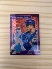 2021 Donruss Optic Red Dragon #21 Anthony Rizzo DK 014/110 Chicago Cubs