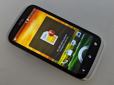 HTC Desire X - 4GB Weiß-Silber Android Smartphone 