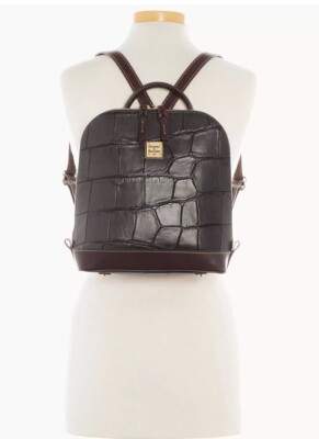 Dooney & Bourke Denison Zip Pod Backpack ???Smoke Grey  display picture 2
