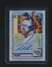TRENT PALMER 2020 BOWMAN CHROME 1ST REFRACTOR RC AUTO 400/499 #CDA-DCR