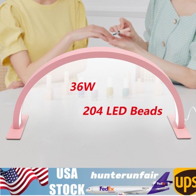 180° Half Moon Led Salon Light Adjustable For Nail Salon Make-up Styling Tattoo 