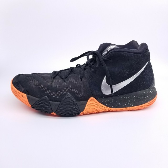 kyrie 4 silver orange