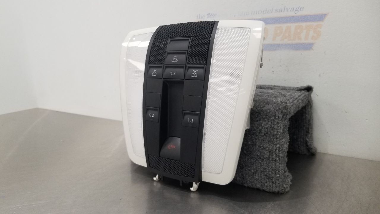 11 MERCEDES BENZ SLS AMG C197 ROOF OVERHEAD CONSOLE BLACK 20782002019051