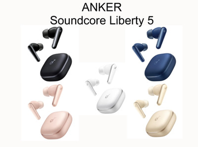 Anker Soundcore Liberty 5 Bluetooth wireless Earphones A3957 Series 5 colors