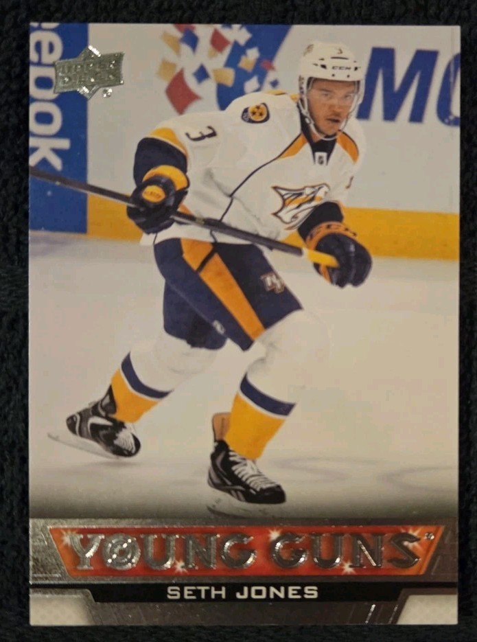 2013-14 Upper Deck Series 1 Seth Jones Young Guns #228  Rookie RC Predators 