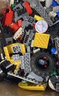 LEGO Bulk Bricks Parts Pieces Lot 10 Pounds Mixed Technic Tires Minifig Parts — photo 2