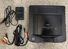 SNK Neo Geo CD T01 NTSC-J Console + AV cables + AC Adapter Tested
