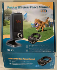 Vertical Dog Wireless Fence Manual S-35 pre-Owned WORKS GREAT 