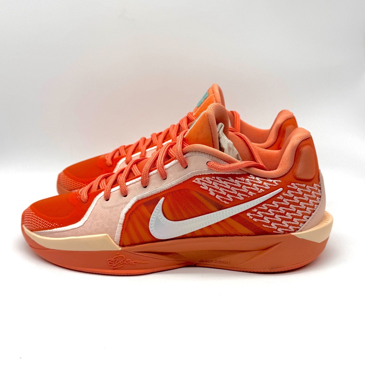 Nike Sabrina 2 Apricot Orange Basketball Shoes Sz 7 New FQ2174-801