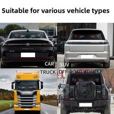 USB Car LED For DEMON Eye XS Front Rear Window Glow Light with Multiple Modes