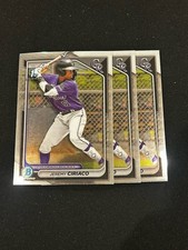 Jeremy Ciriaco (3) 2024 Bowman Chrome 1st Prospect #BCP-165 Rockies