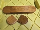 Vintage wood office/dresser organizer — photo 3