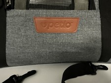 Petlo Pet Carrier Bag with Mattress Grey, Airplane Approved NEW