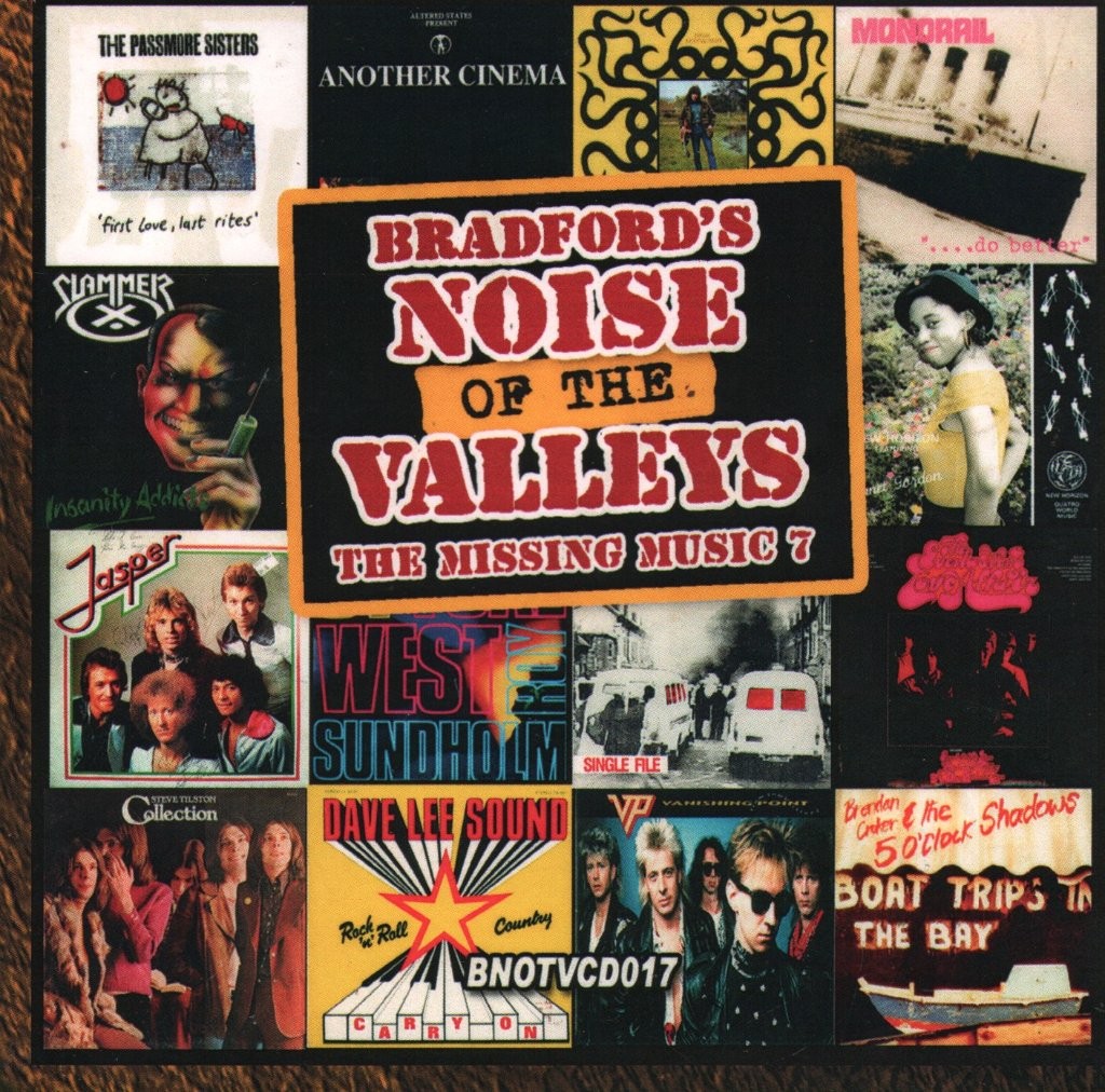 Bradford's Noise of the Valleys Missing Music 7 CD UK Bradford Noise 2023 in g'
