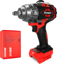 Cordless Impact Wrench 1/2" for Milwaukee 18V Battery, Impact Wrench 1000Ft-Lbs(