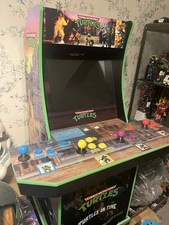 Arcade 1Up Teenage Mutant Ninja Turtles Arcade machine With Riser And Spares