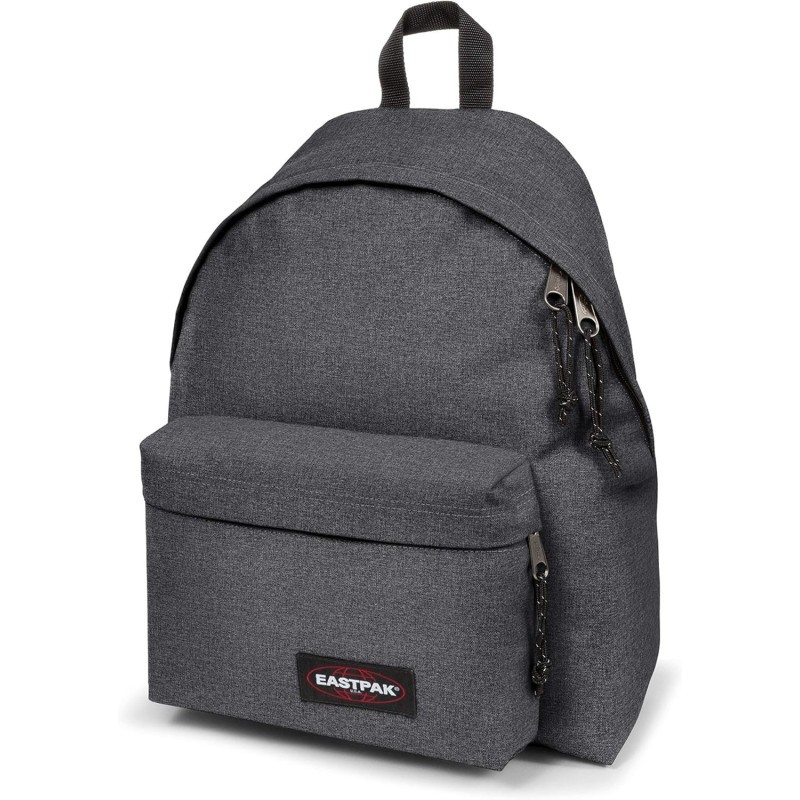 Sac à dos Eastpak gris foncé à 2 compartiments pour ordinateur