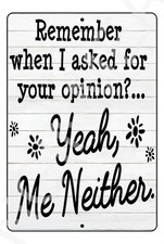 Funny Aluminum Sign Weatherproof 8x12 Metal Plaque Durable Outdoor Decor