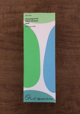 Oio Lab O-Mega Cleansing Facial Milk & Moisture Mask 6.76 oz 200ml ~ NIB!!  